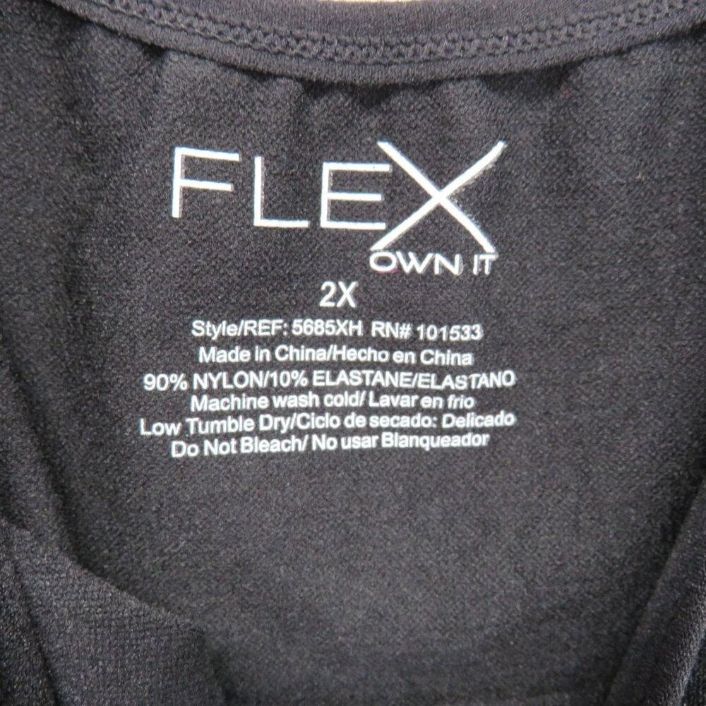 Flex Own It Shapewear Womens Size 2X Black Romper Adjustable Straps Full Body‎ - Picture 6 of 8